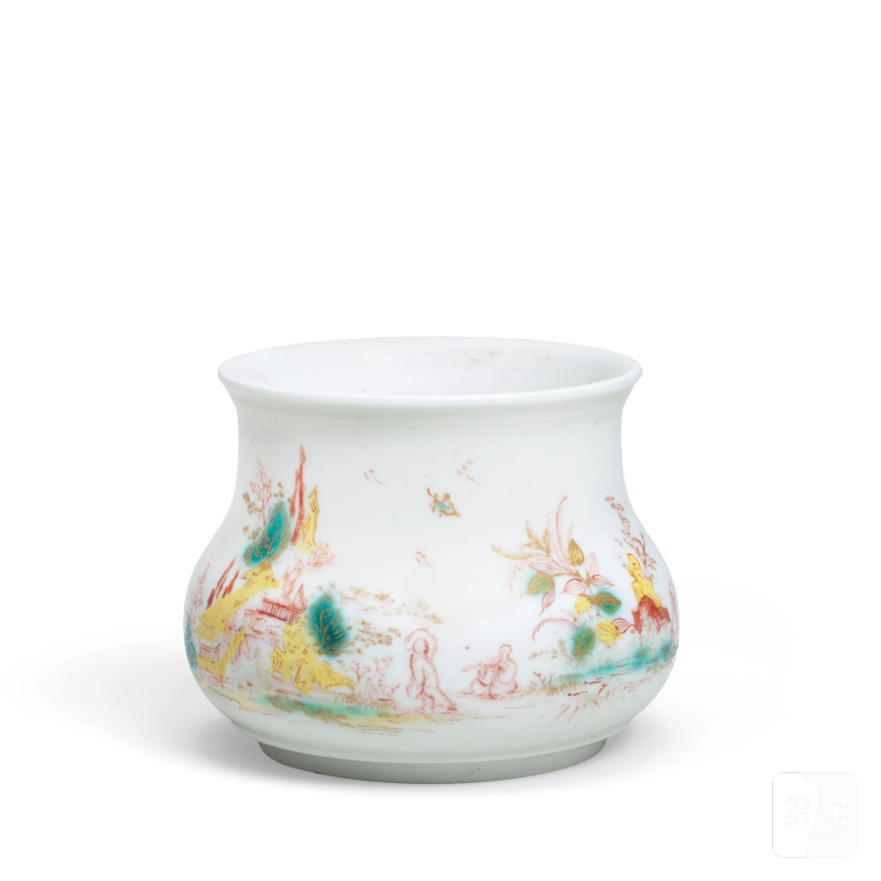 A Saint-Cloud pot, circa 1720-30 - 图4